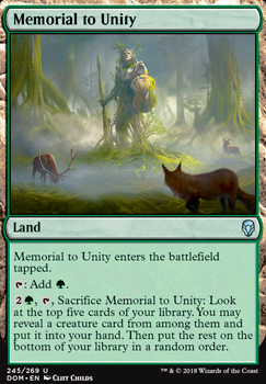 Featured card: Memorial to Unity