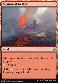 Featured card: Memorial to War