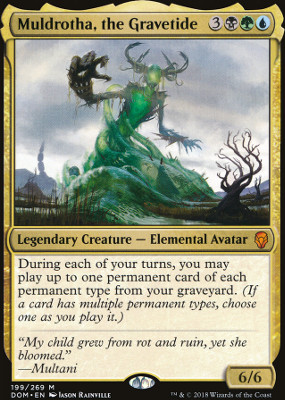 Muldrotha, the Gravetide feature for Muldrotha Loves Your Library