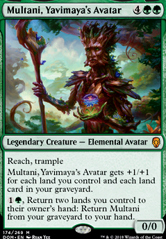 Commander: Multani, Yavimaya's Avatar