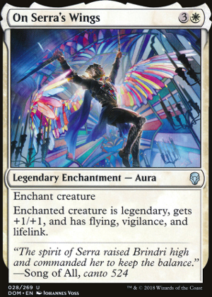 Featured card: On Serra's Wings
