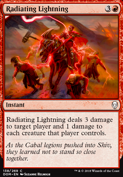 Featured card: Radiating Lightning