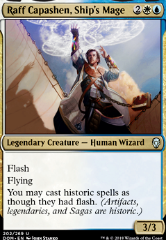 Featured card: Raff Capashen, Ship's Mage