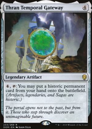 Thran Temporal Gateway feature for 5C (almost) Colorless Tron?