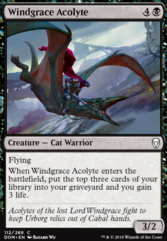 Featured card: Windgrace Acolyte