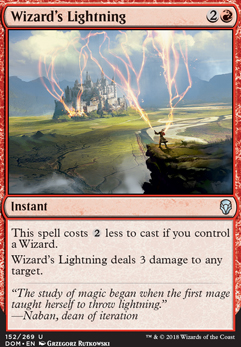 Featured card: Wizard's Lightning
