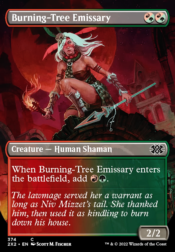Burning-Tree Emissary feature for Bloodbraid Bloodbath