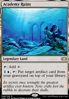 Academy Ruins feature for Torens Commander Deck