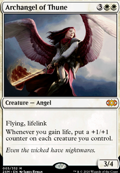 Archangel of Thune feature for Selvala, Parley-link Returned