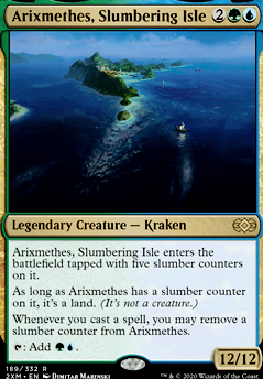 Arixmethes, Slumbering Isle feature for Arixmethes is the New Urza
