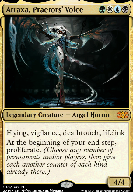 Atraxa, Praetors' Voice feature for By the Horror! They're Infected!
