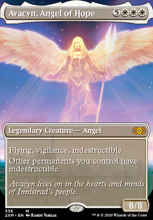 Avacyn, Angel of Hope feature for Commander of the Divine