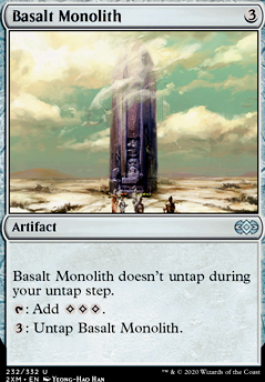 Basalt Monolith feature for Karn's 75 card deck