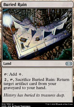 Buried Ruin feature for Queza deck by Jastes