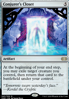 Conjurer's Closet feature for Simic Land Swallower