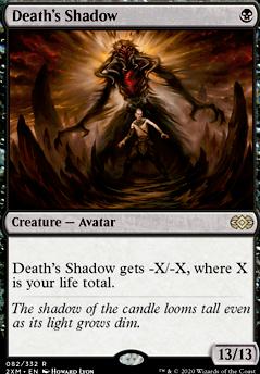 Death's Shadow feature for Grixis Death's Shadow