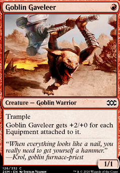 Goblin Gaveleer feature for Affinity Aggro