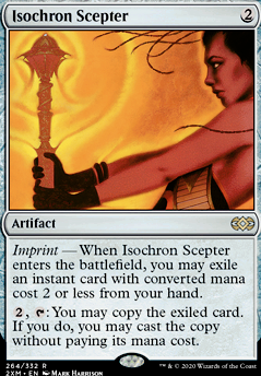 Isochron Scepter feature for Urza too broke