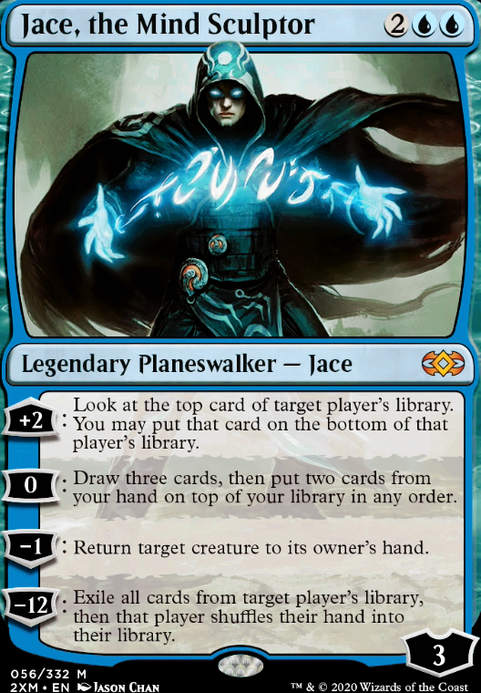 Jace, the Mind Sculptor feature for Mono-Blue Control (Seinfeld)