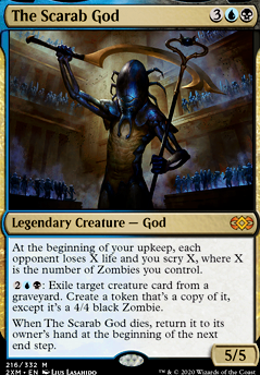 The Scarab God feature for Zombies EDH