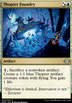 Thopter Foundry feature for Budget Artifact Control