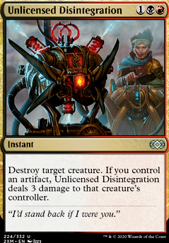 Unlicensed Disintegration feature for Grixis Ensoul Artifact