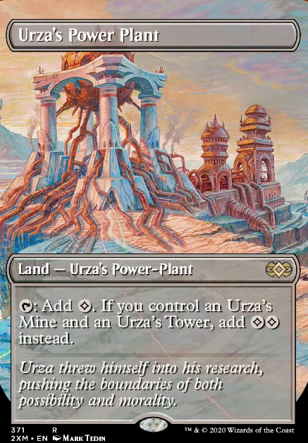 Urza S Mine Power Plant Tower 2XM Art ATQ Frames R MagicTCG