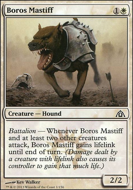 Featured card: Boros Mastiff