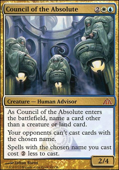 Featured card: Council of the Absolute
