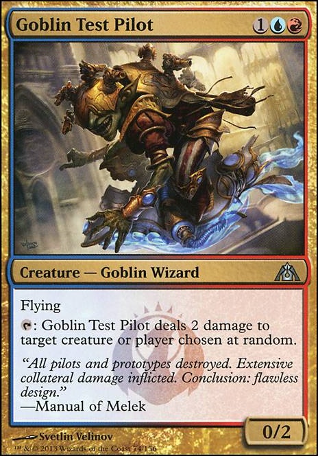 Featured card: Goblin Test Pilot