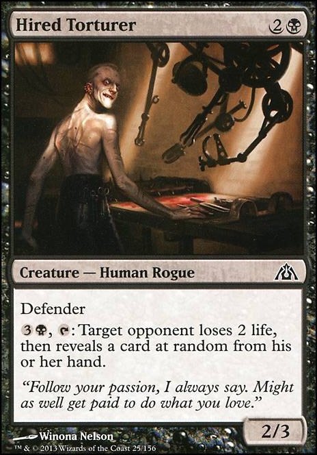 Featured card: Hired Torturer
