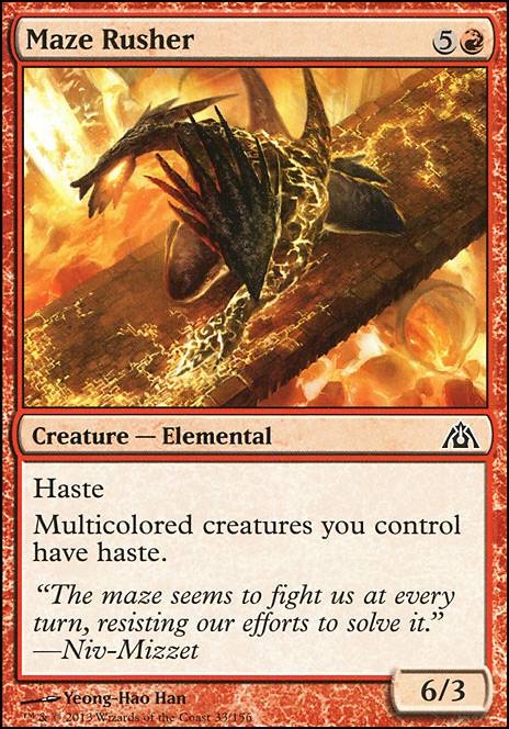 Featured card: Maze Rusher