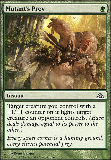 Featured card: Mutant's Prey
