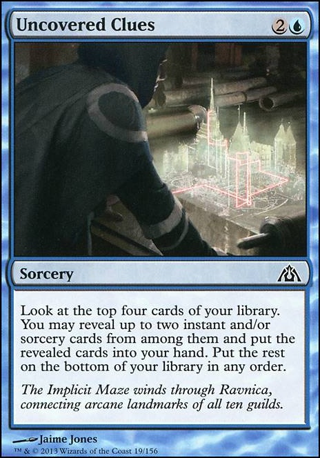 Featured card: Uncovered Clues