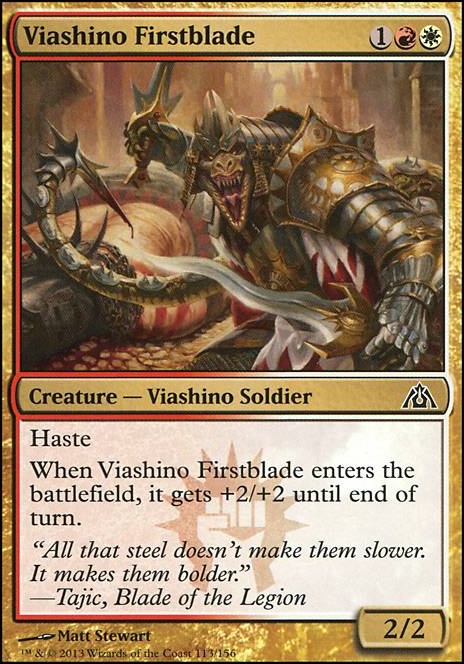 Featured card: Viashino Firstblade