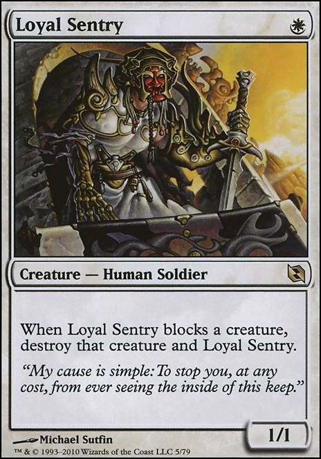 Featured card: Loyal Sentry