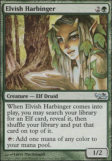 Elvish Harbinger feature for Oh No