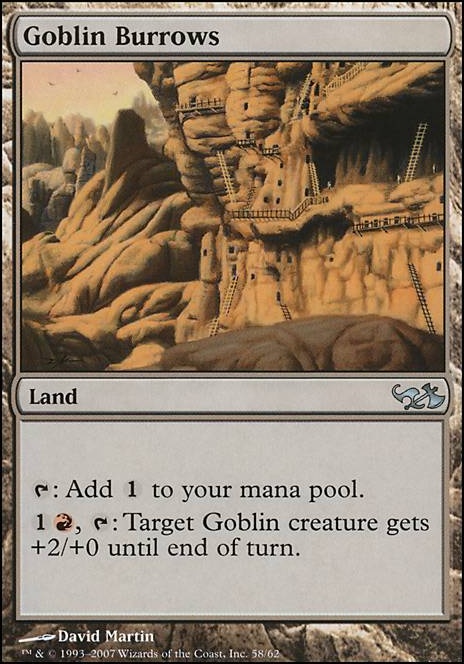 Goblin Burrows feature for Casual Punishment with Zo-Zu (Tribal)