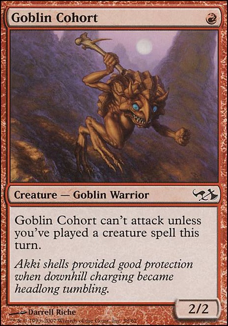 Featured card: Goblin Cohort