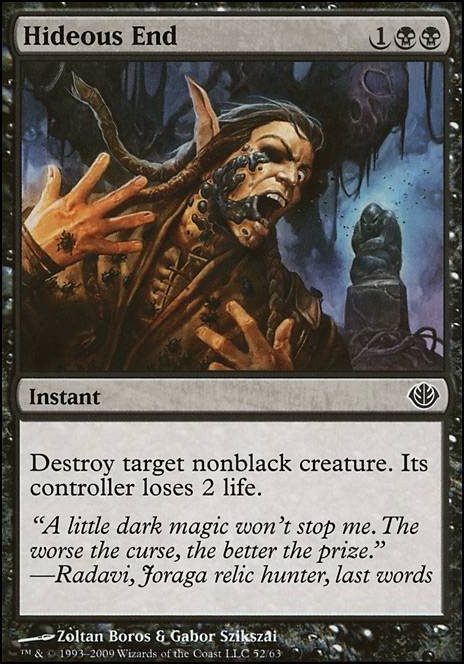 Featured card: Hideous End