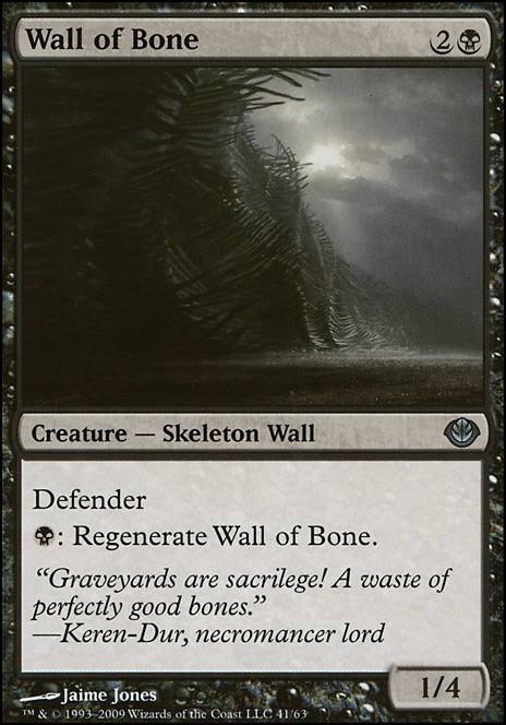 Featured card: Wall of Bone