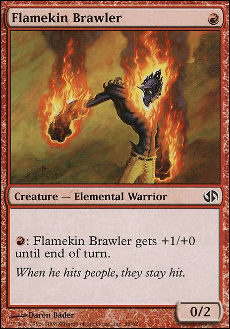 Featured card: Flamekin Brawler