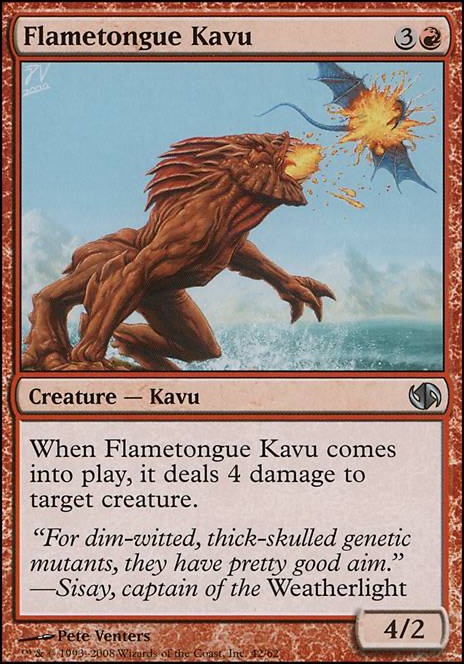 Featured card: Flametongue Kavu