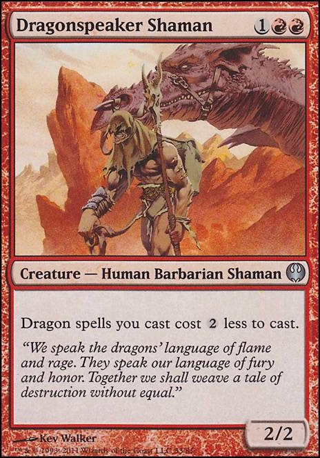 Featured card: Dragonspeaker Shaman