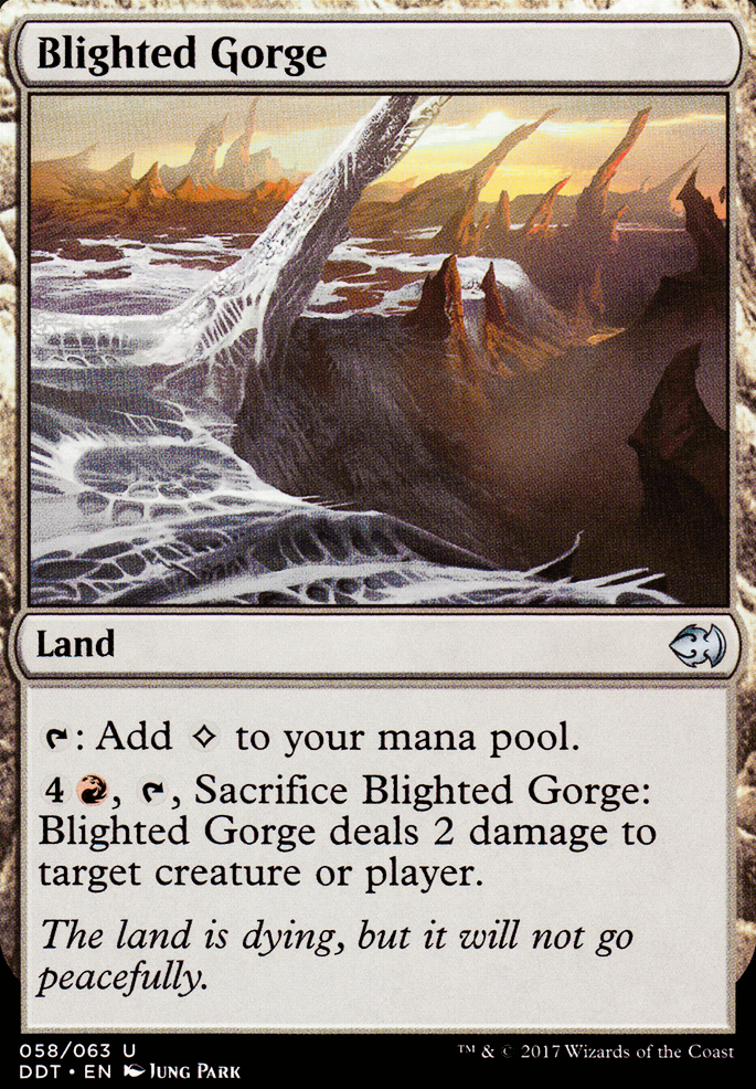 Featured card: Blighted Gorge