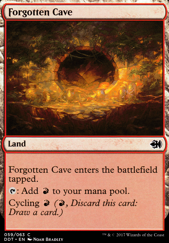Featured card: Forgotten Cave