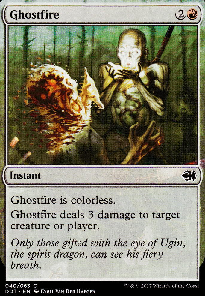 Featured card: Ghostfire