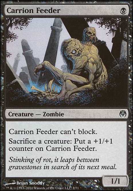Featured card: Carrion Feeder