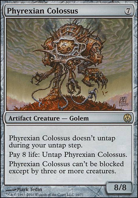 Featured card: Phyrexian Colossus