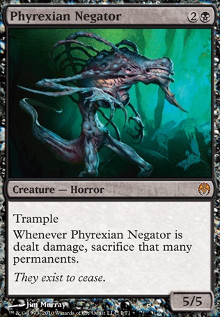 Phyrexian Negator feature for Jonny on the Wall